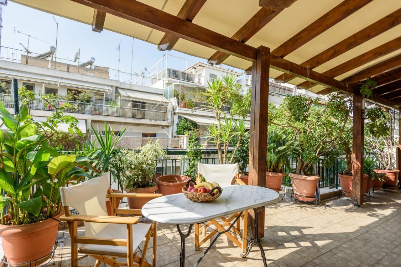 Sophie'S Penthouse In Athens Lägenhet Exteriör bild